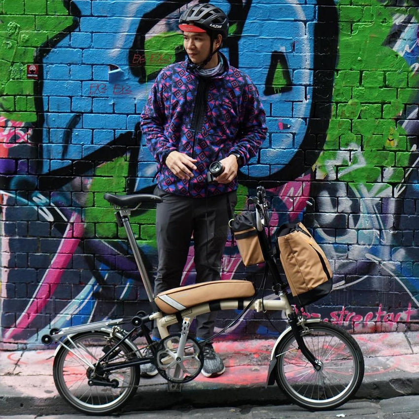 Brompton Frame Bag Voyage Small 1L Bike Accessory Black