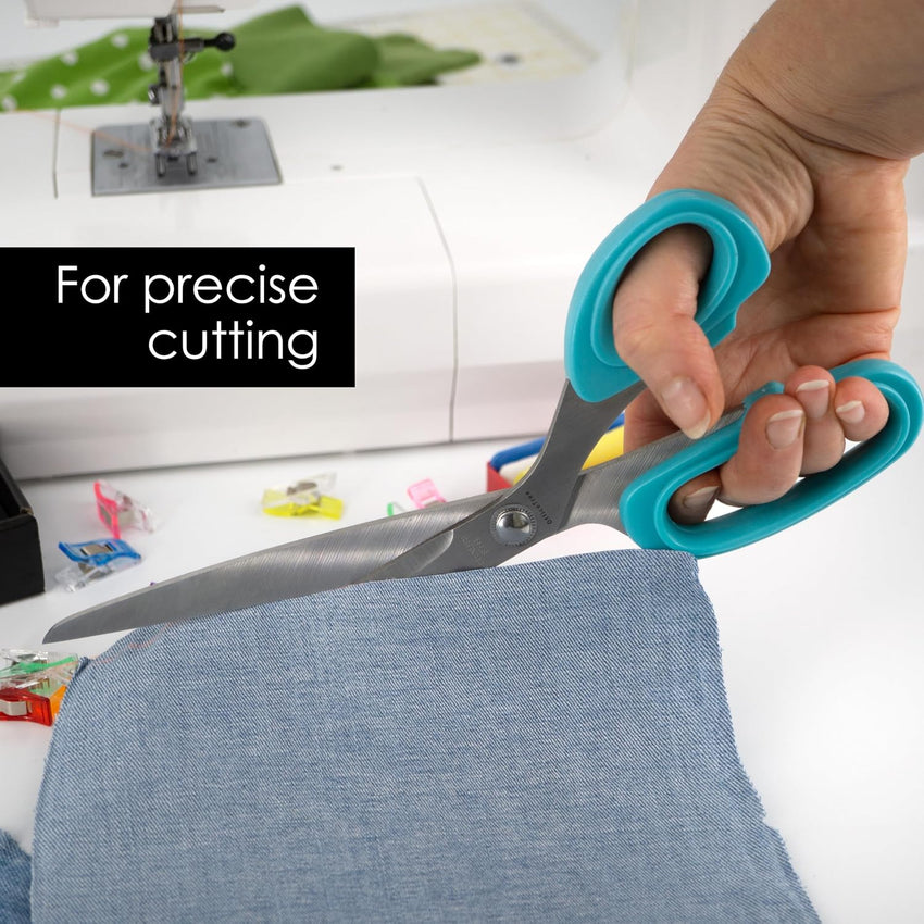Fabric Scissors Set with 4 Tailors Chalk & 20 Clips â 12.5 cm Stainless Steel