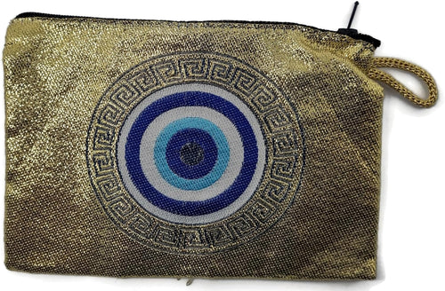 MYSTIC JEWELS - Wallet for Cards, Keys - Eye for Good Luck Design - Traditional (15 x 10 cm), Model 2, Purses
