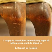 Furniture Clinic Wood Repair Pen Touch-Up Marker Quick-Dry Scratch Repair â Golden Cedar