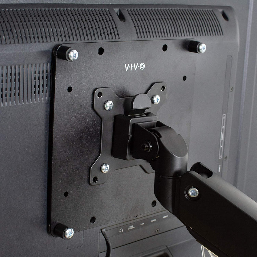 VIVO Steel VESA TV and Monitor Mount Adapter Plate Bracket for Screens 23" to 42" | Conversion Kit for VESA up to 200x200mm (MOUNT-AD2X2)