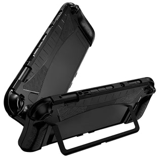 Dockable Case for Nintendo Switch 2 TPU Grip Protective Cover Ã¢ÂÂ Black 7.9-inch